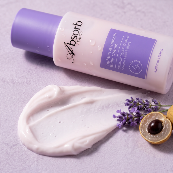 Belly cream texture